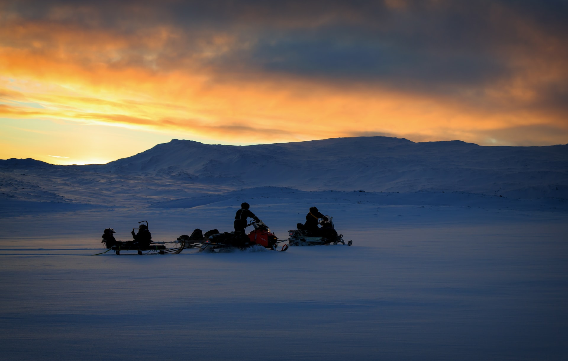 Let’s go snowmobiling to Oqaatsut | Ilulissat – 3 hours